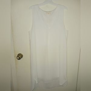 Everly White High-low Dress